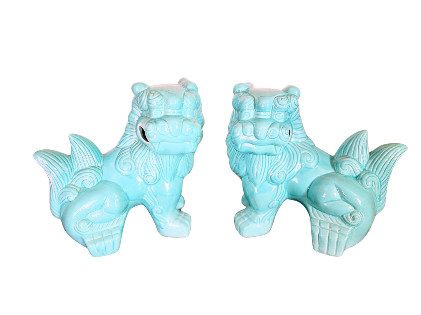 Ceramic Foo DogsVintage Ceramic Foo Dogs decor