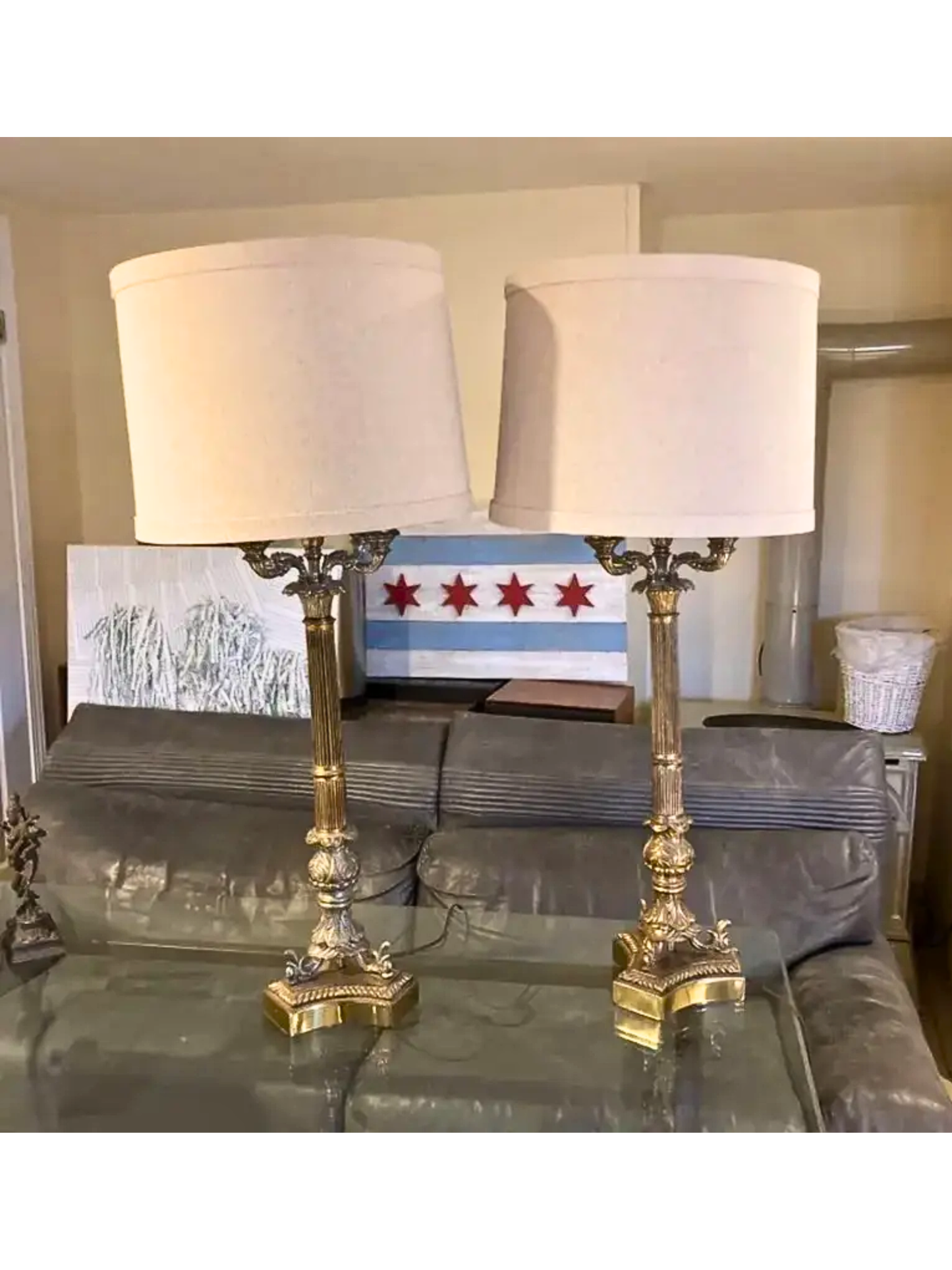 Neoclassical Empire Style Lamps