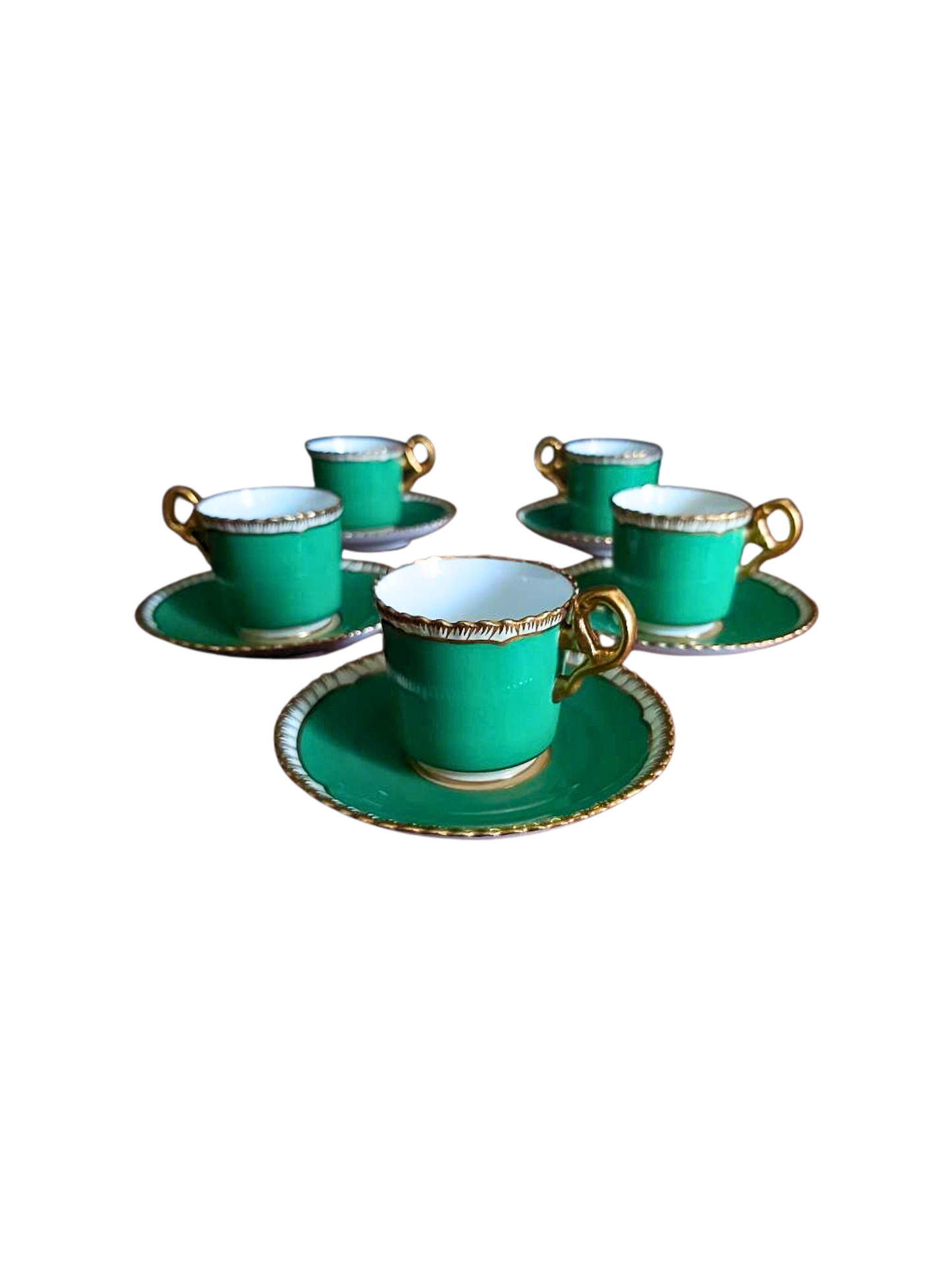 Espresso cups Copeland Spode Green Demitasse cups | Demitasse cups