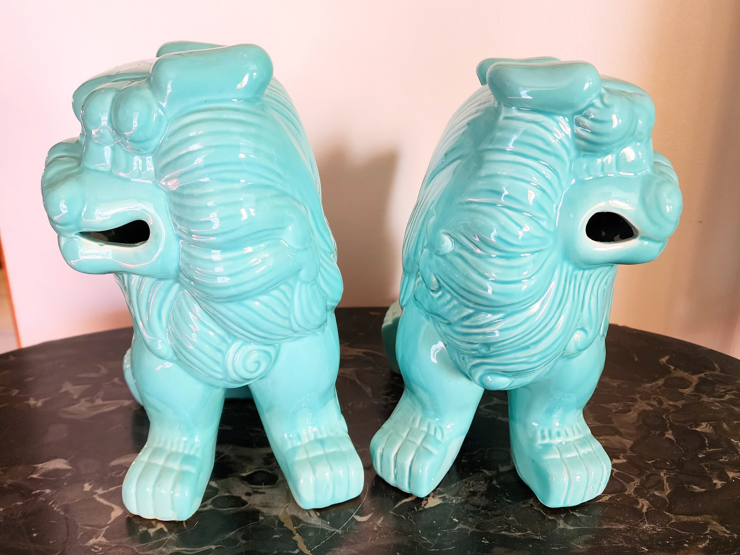 Ceramic Foo DogsVintage Ceramic Foo Dogs decor