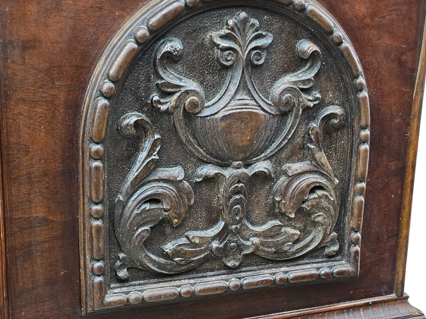 Antique Ed Roos Cedar Chest In Jacobian Style