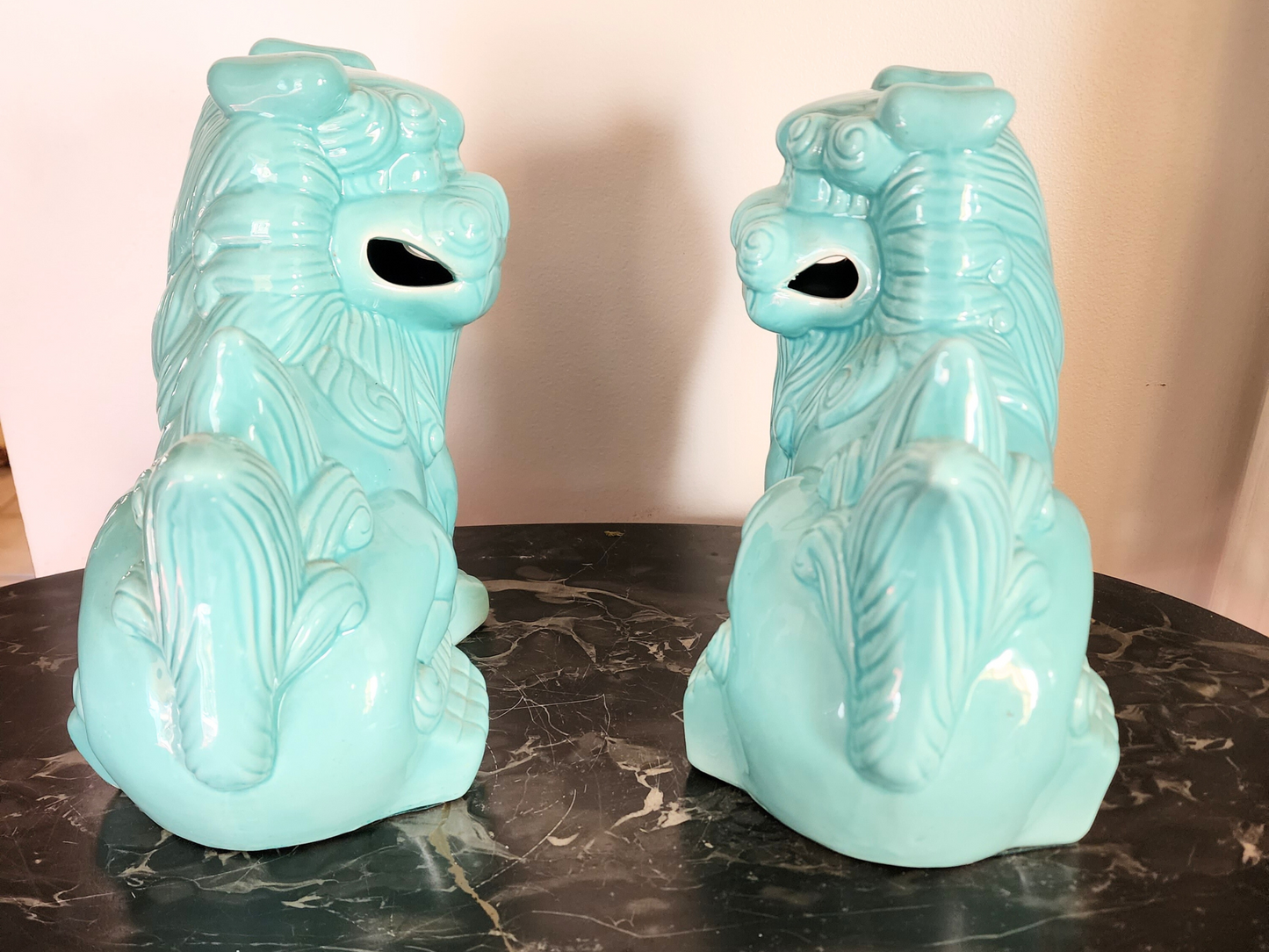 Ceramic Foo DogsVintage Ceramic Foo Dogs decor