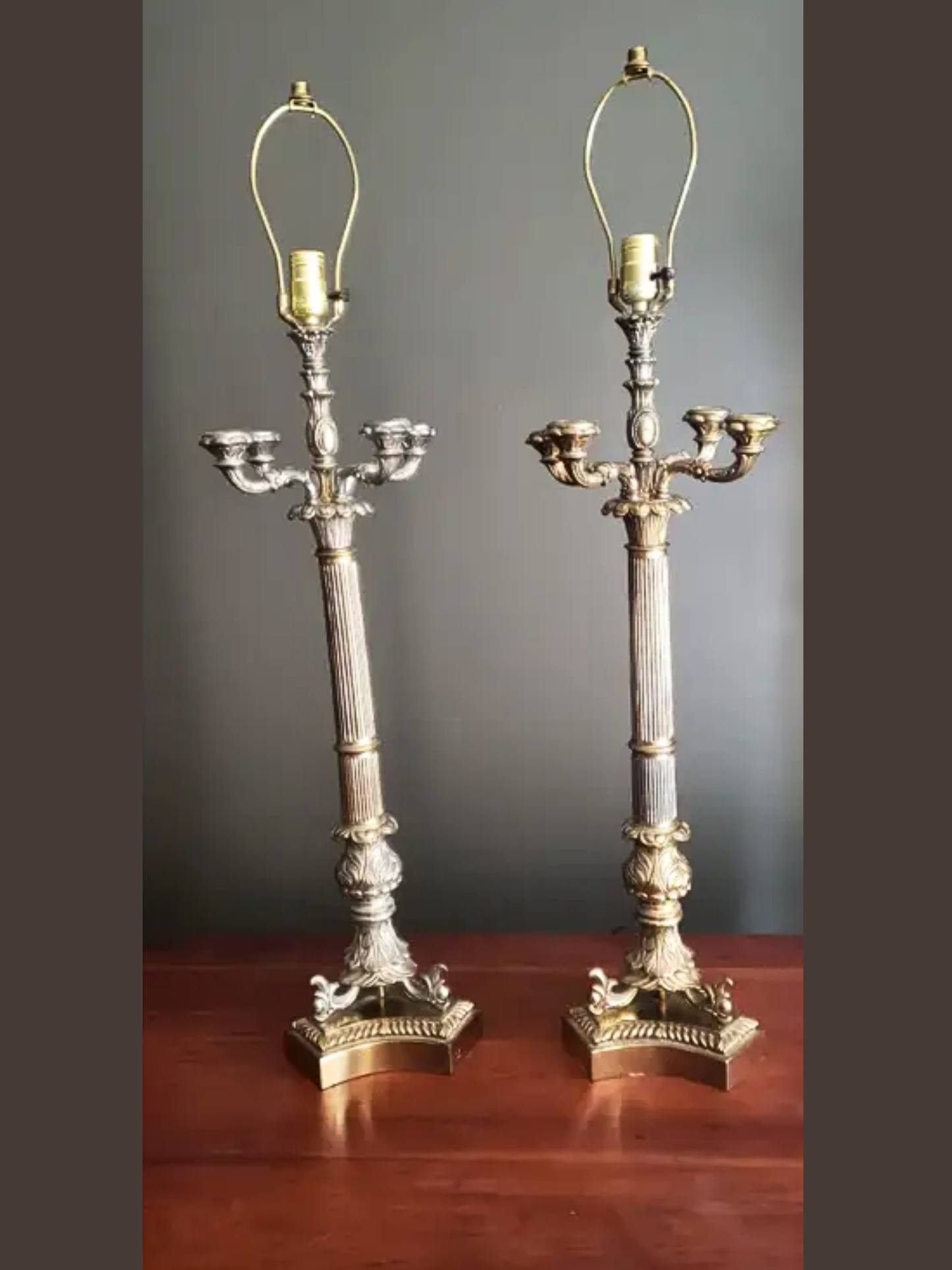 Neoclassical Empire Style Lamps