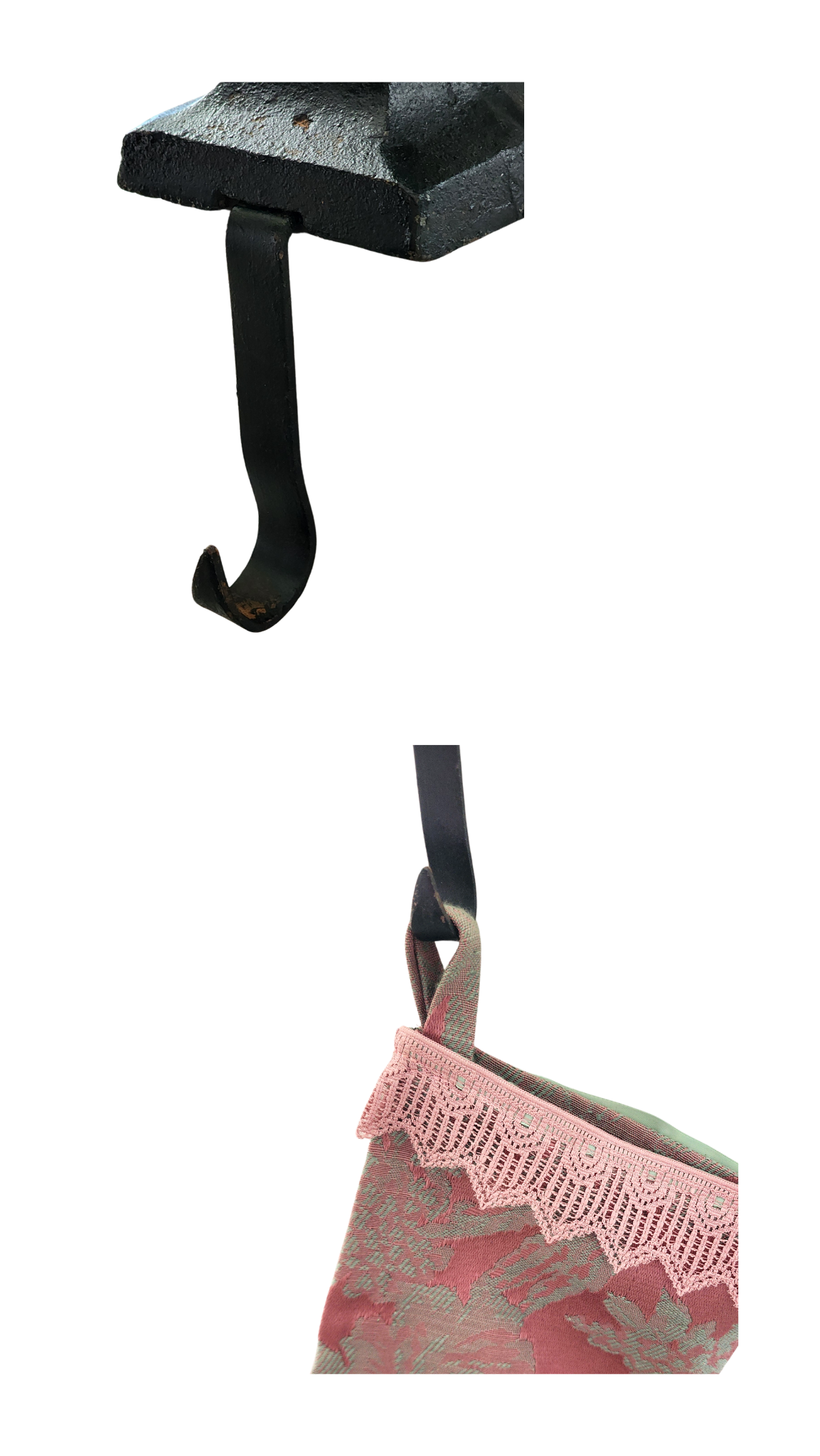 Set of 4 Fleur de Lis Holiday Stocking Holders