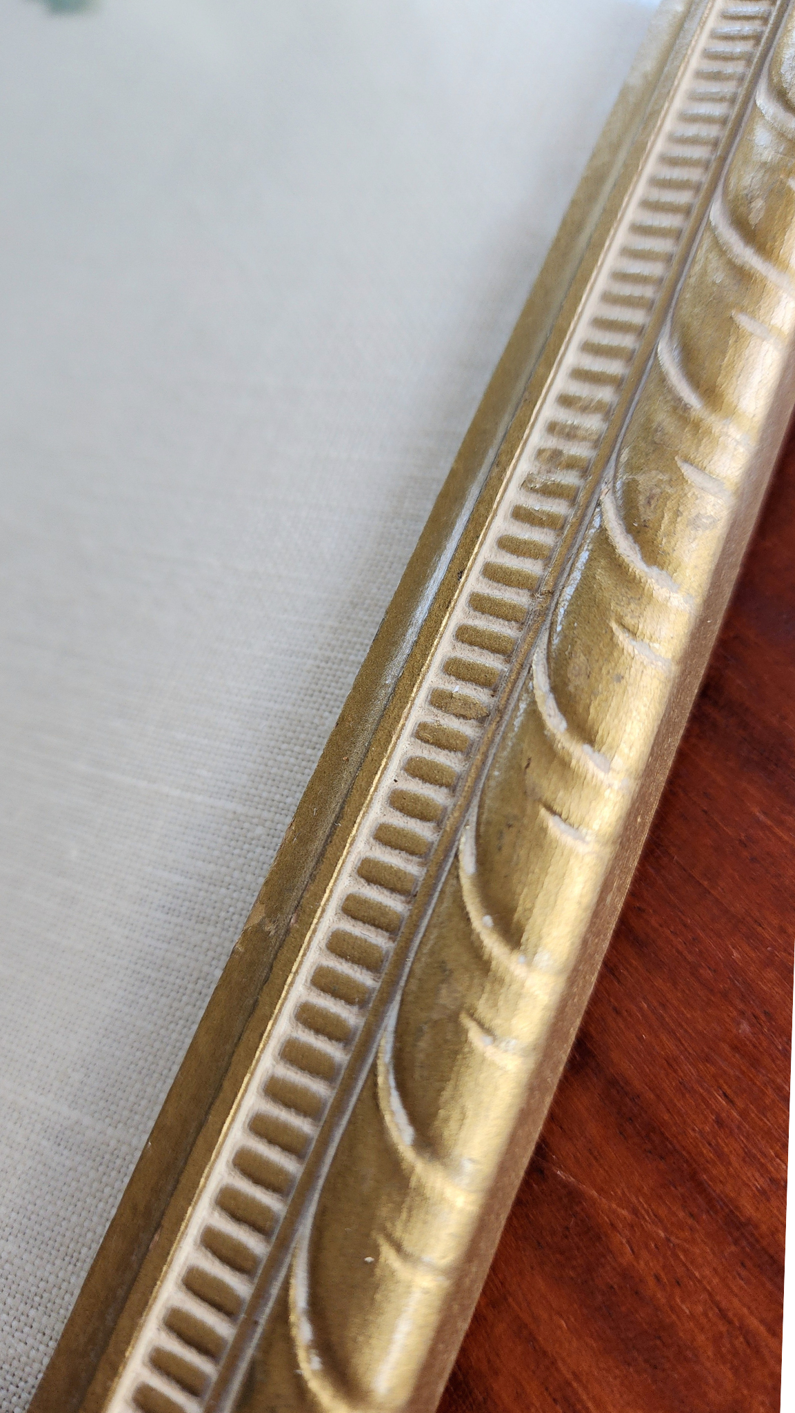 Cross Stitch Floral Framed Art