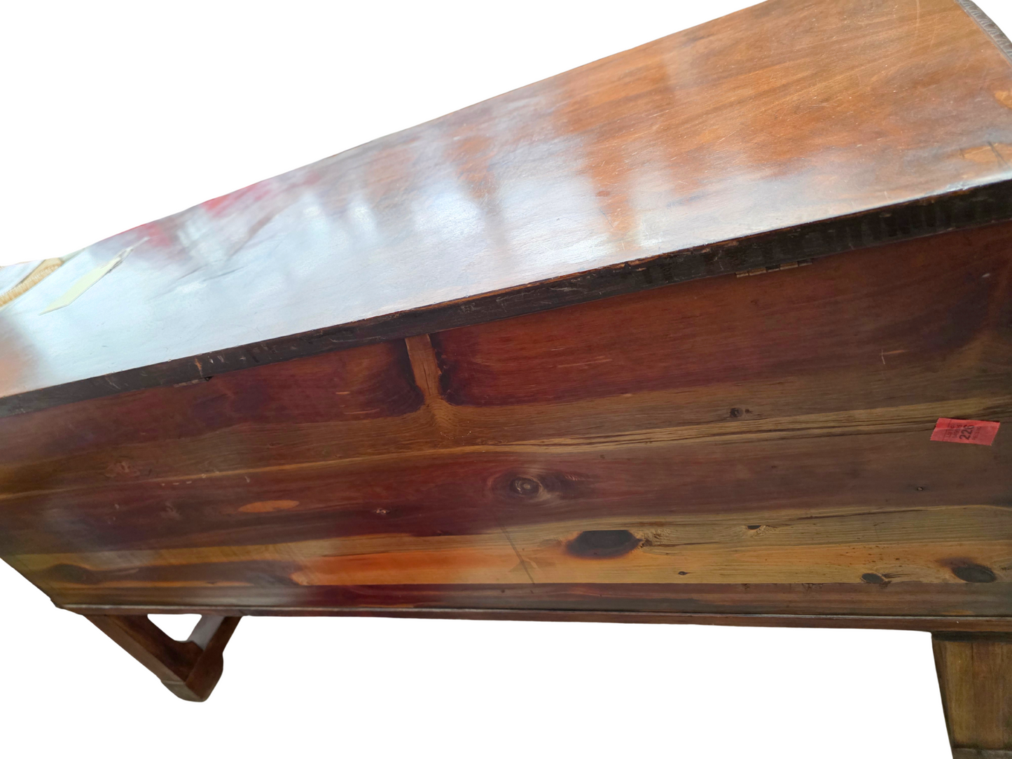 Antique Ed Roos Cedar Chest In Jacobian Style