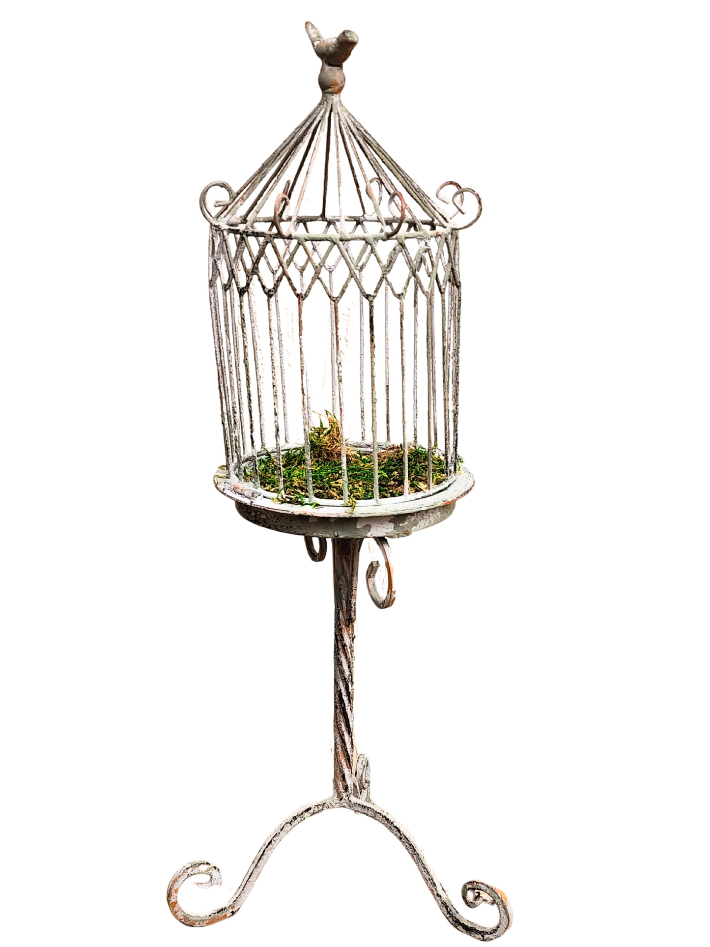 Antique style Birdcage Planter