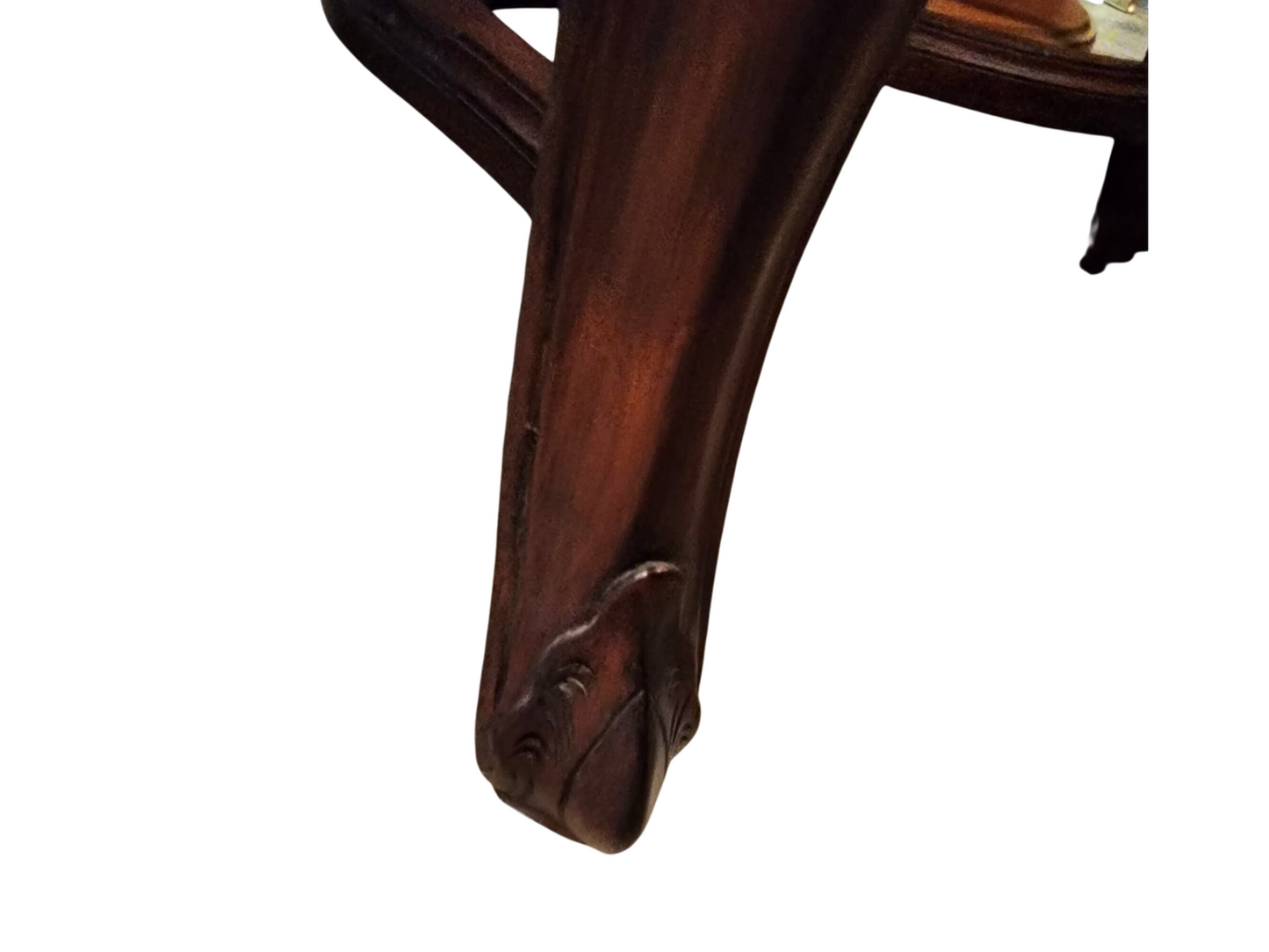 Louis XV Style Walnut and Caned Bench, Early to Mid 1900s-60s