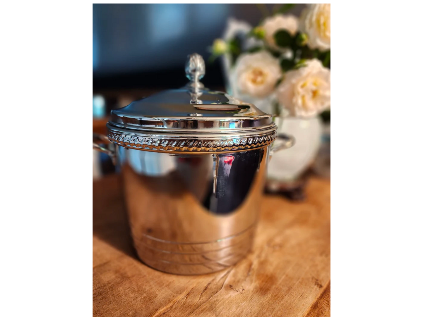 Sheffield Ice Bucket | Champagne Ice Bucket | Vintage Ice bucket