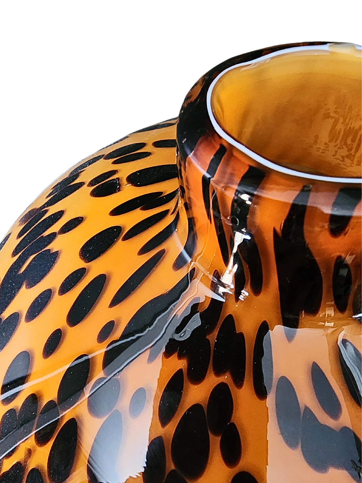 1950s  Murano Tortoise Italian Vase