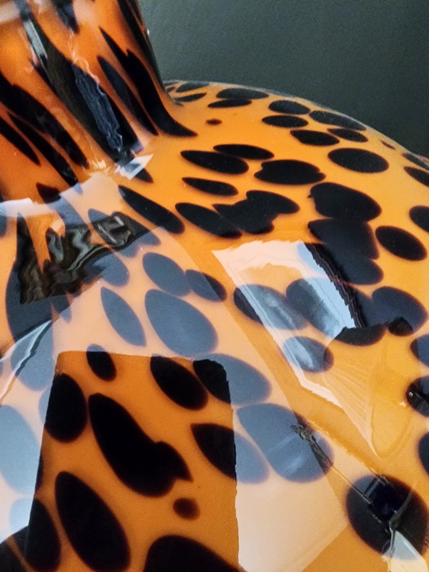 1950s  Murano Tortoise Italian Vase