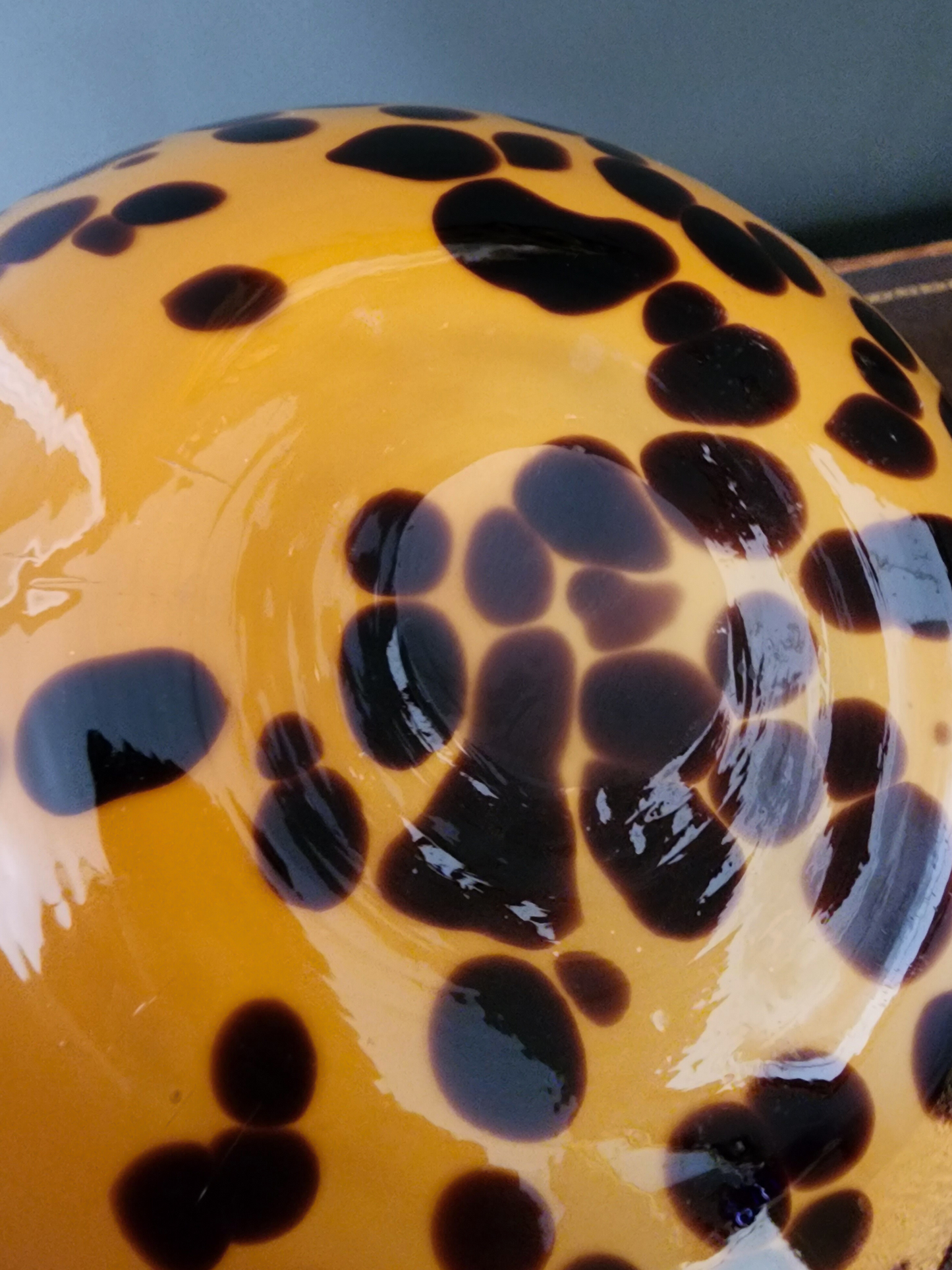 1950s  Murano Tortoise Italian Vase