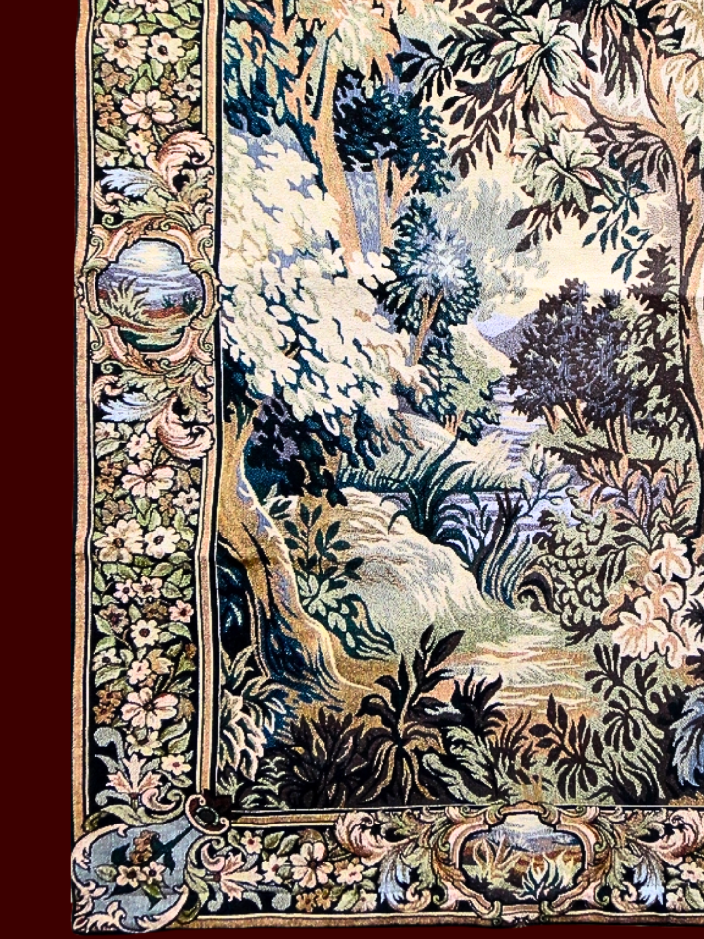Tapestry Reproduction Tapestry Verdure Tapestry Wall Hanging