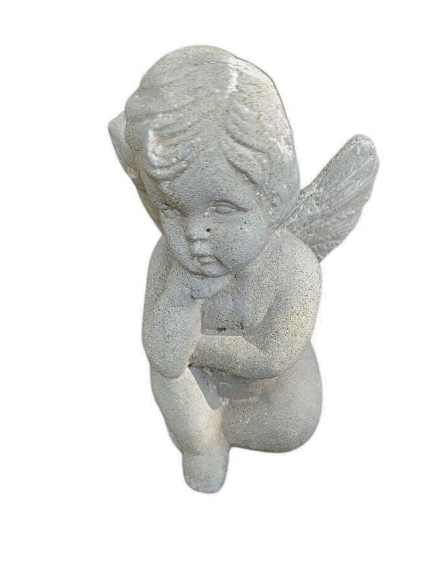 Concrete Statue Garden Angel Statue - Timeless Elegance for Your Outdoor Haven Valentine