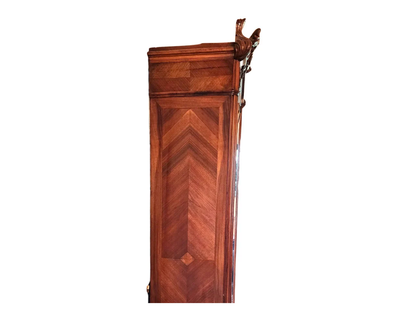 French Antique China Cabinet | French country furniture | Antique French Louis XV Cabinet| Antique French China Display Case | French