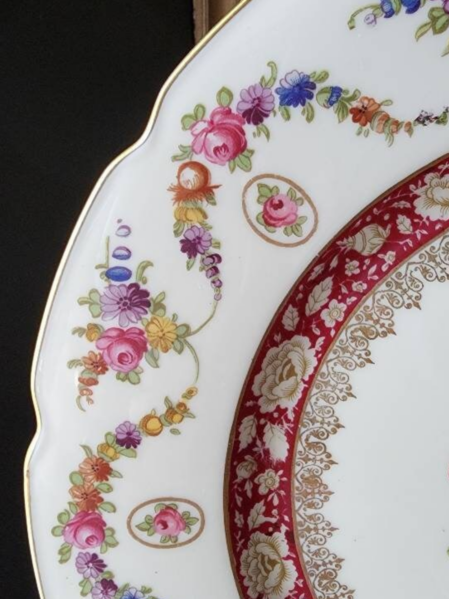 Dresden Dinnerware Fine Dinner Plates Set of 12