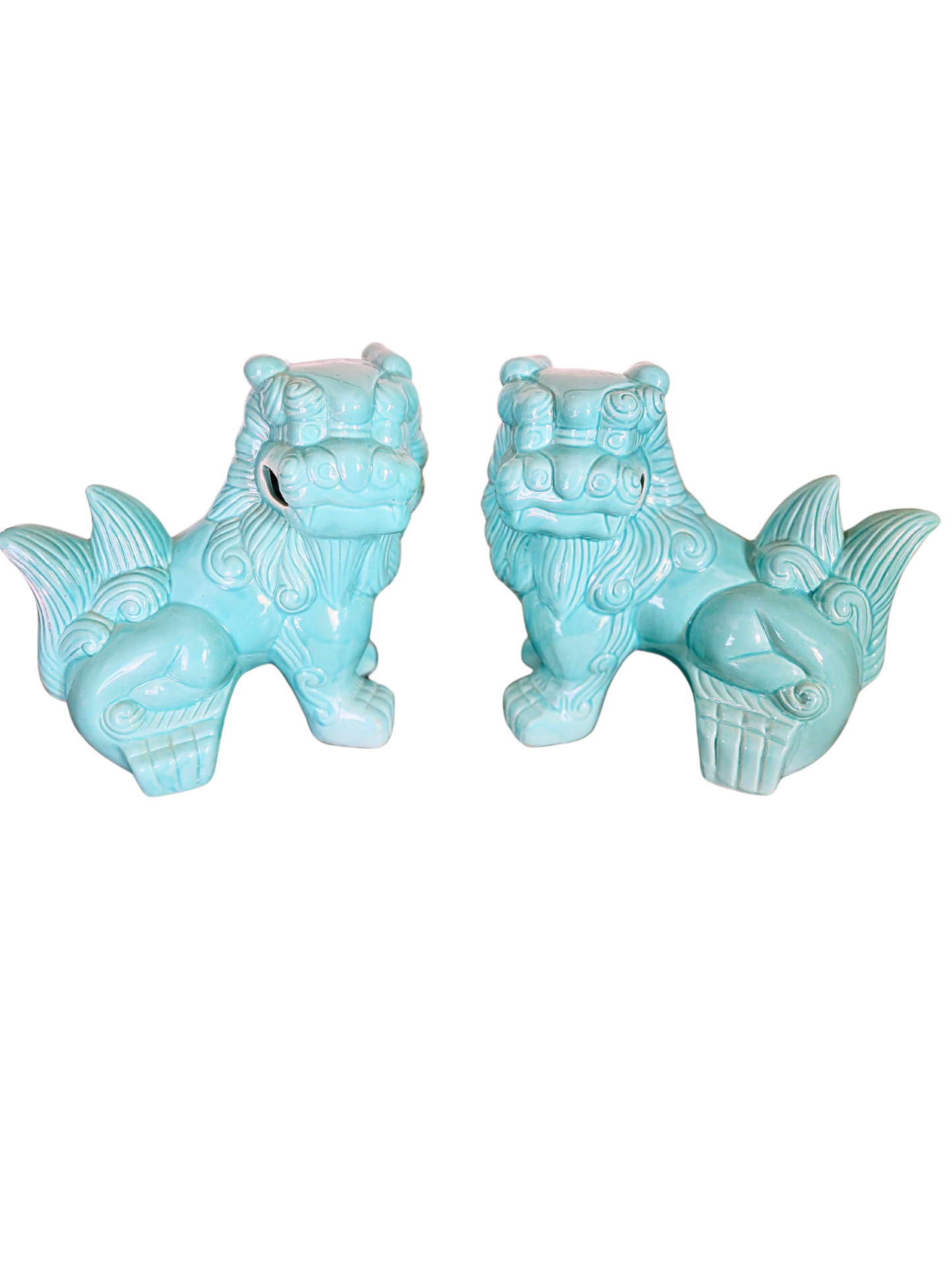 Ceramic Foo DogsVintage Ceramic Foo Dogs decor