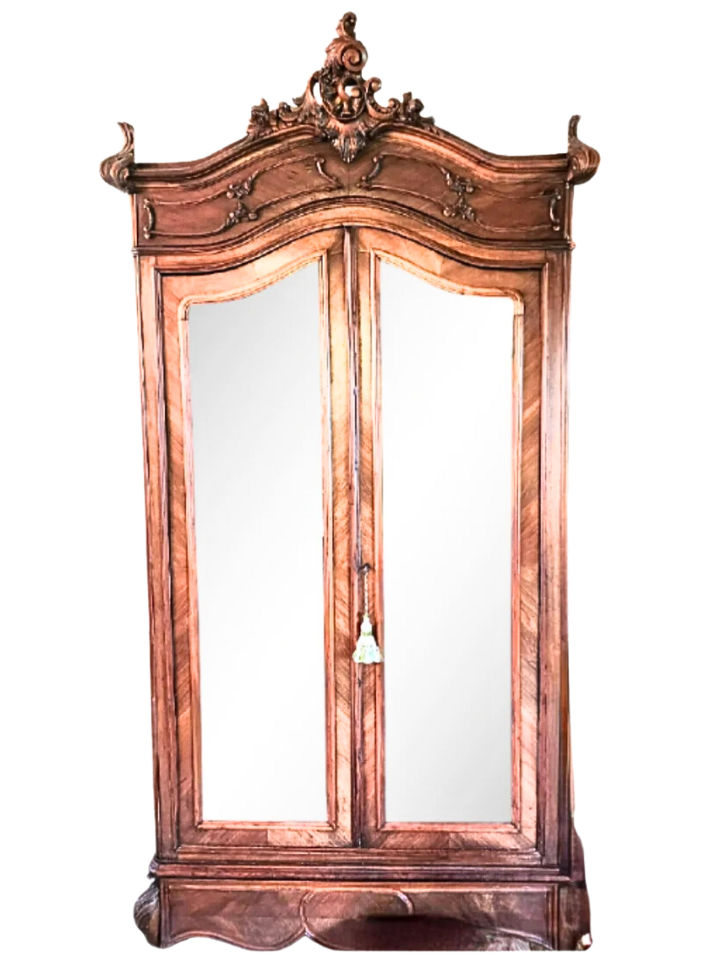 French Antique China Cabinet | French country furniture | Antique French Louis XV Cabinet| Antique French China Display Case | French
