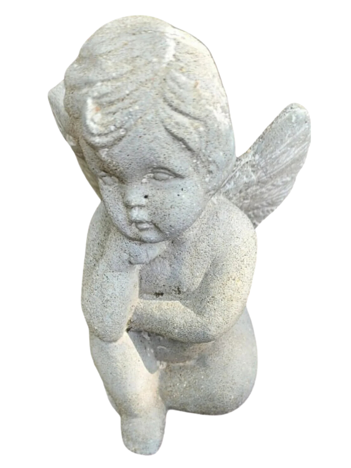 Concrete Statue Garden Angel Statue - Timeless Elegance for Your Outdoor Haven Valentine