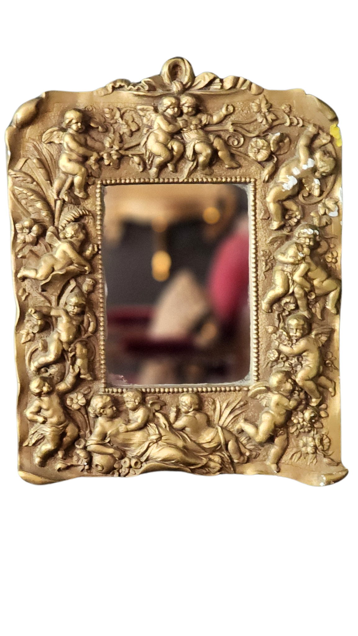 Ornate Mirror- Putti Mirror