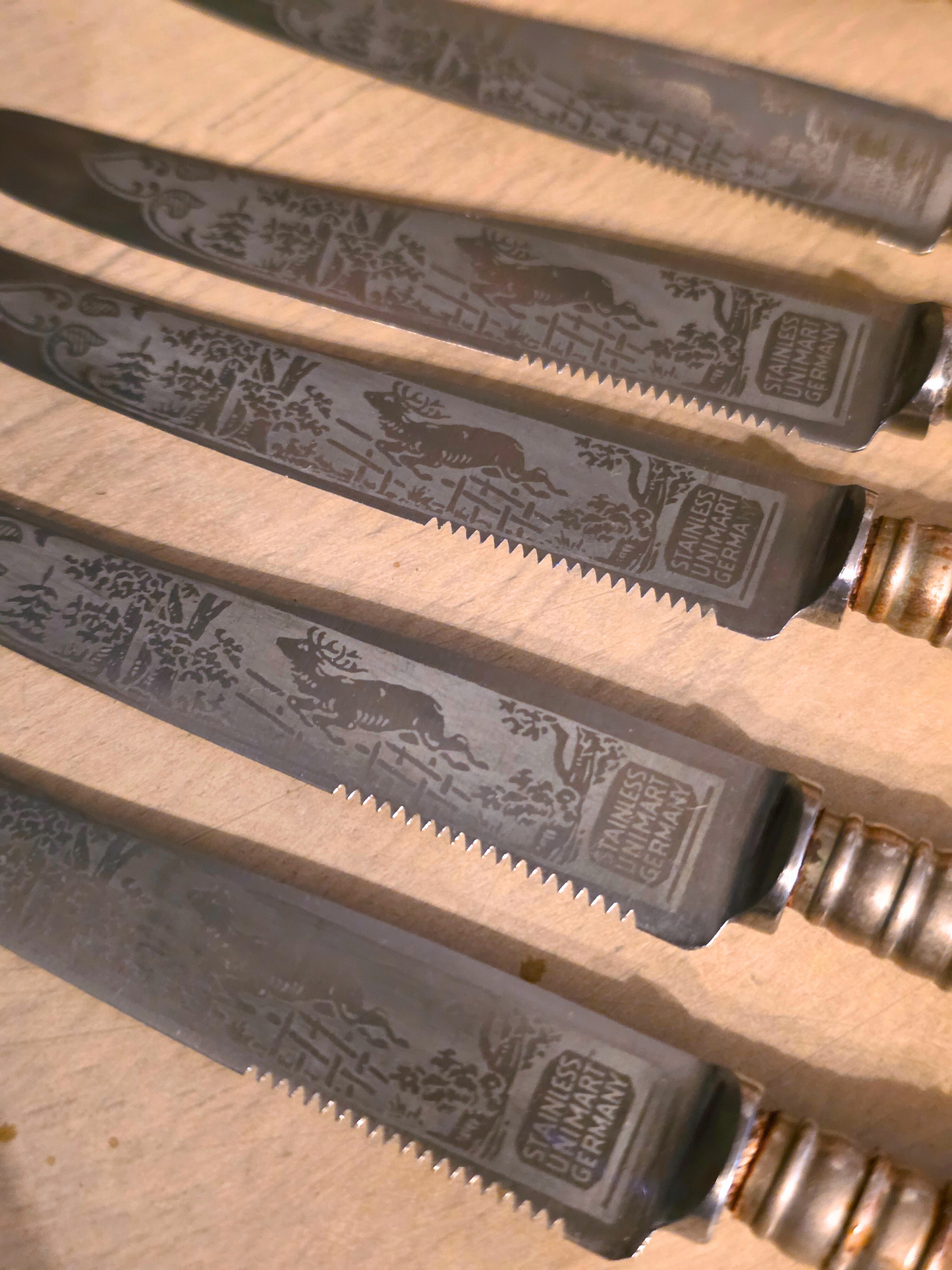 Stag-handle knives