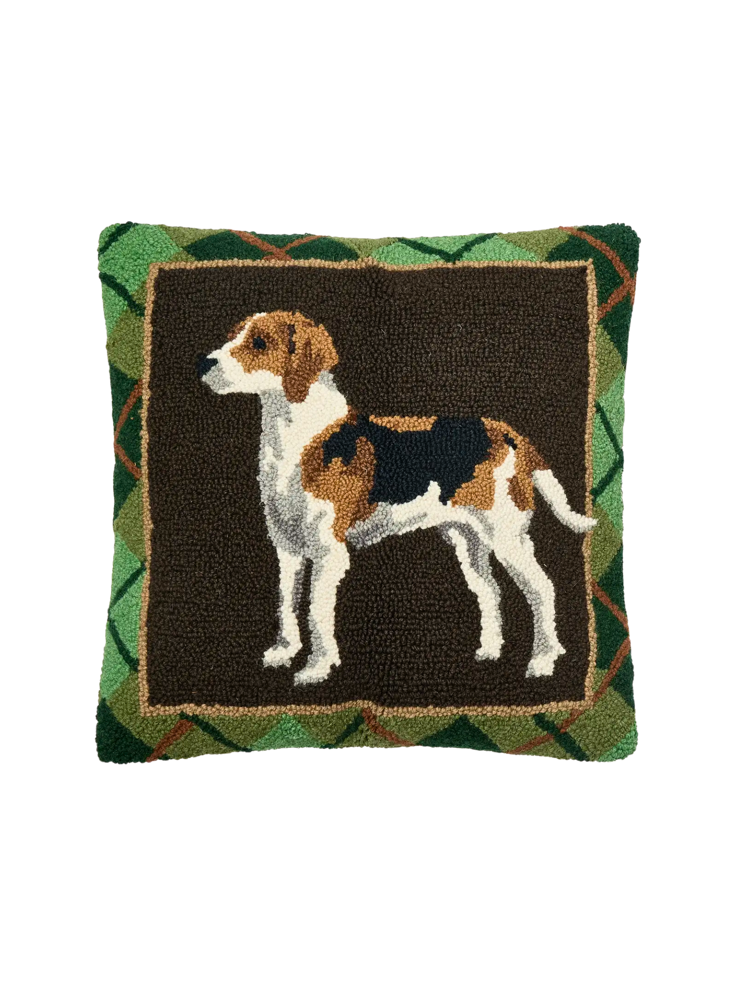Foxhound Pillow – Equestrian &amp; Country House Decor