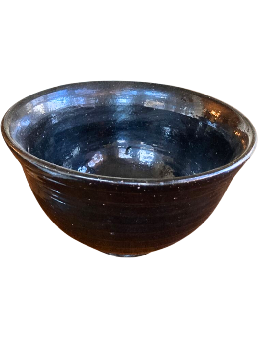 Jugtown Black Glazed Bowl