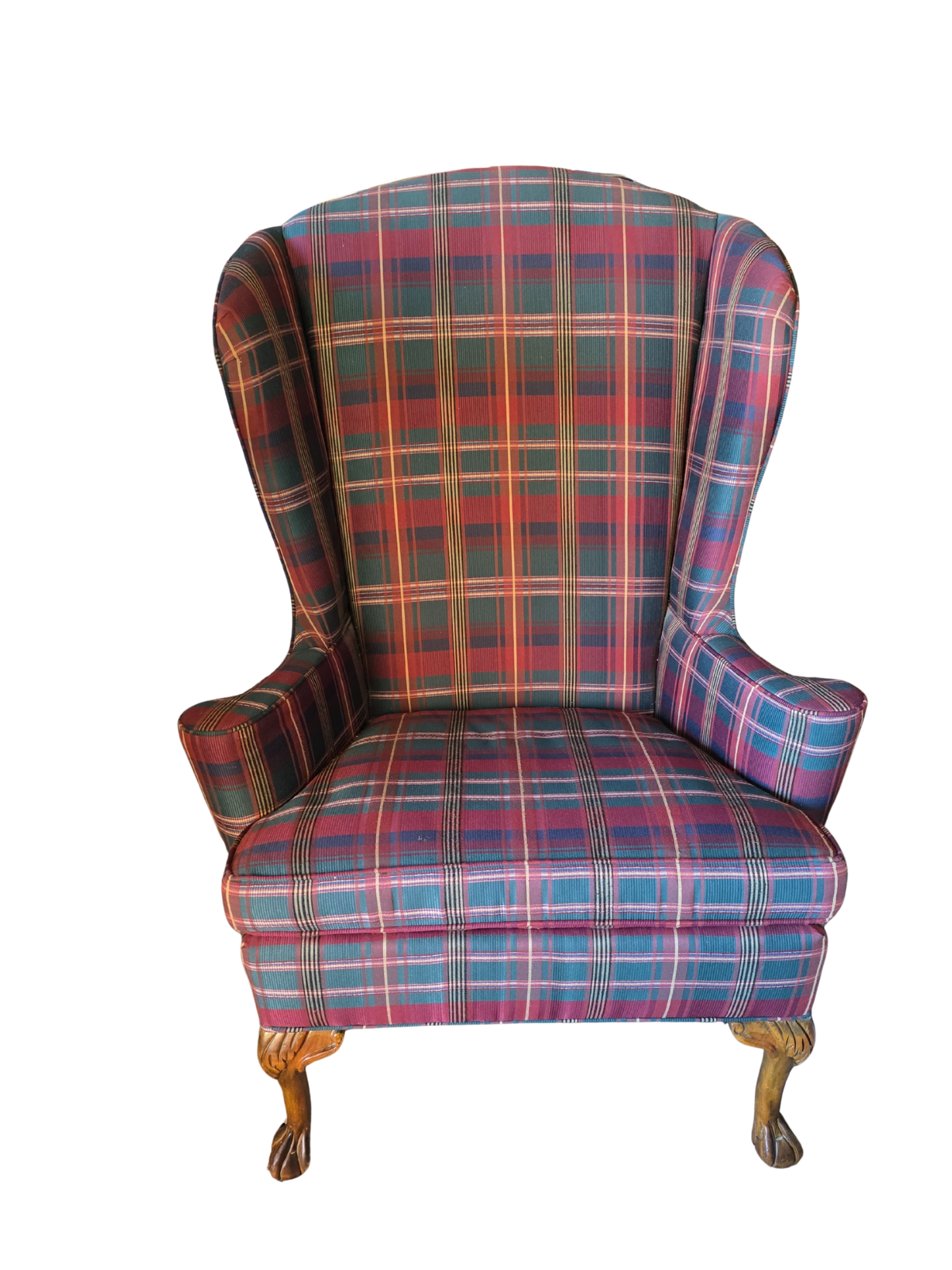 Ralph Lauren plaid style Chair