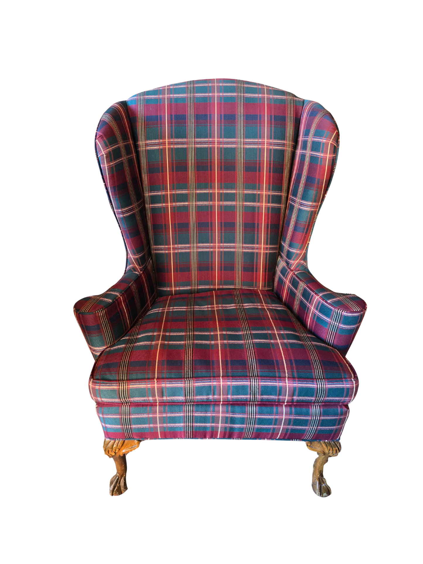 Ralph Lauren plaid style Chair