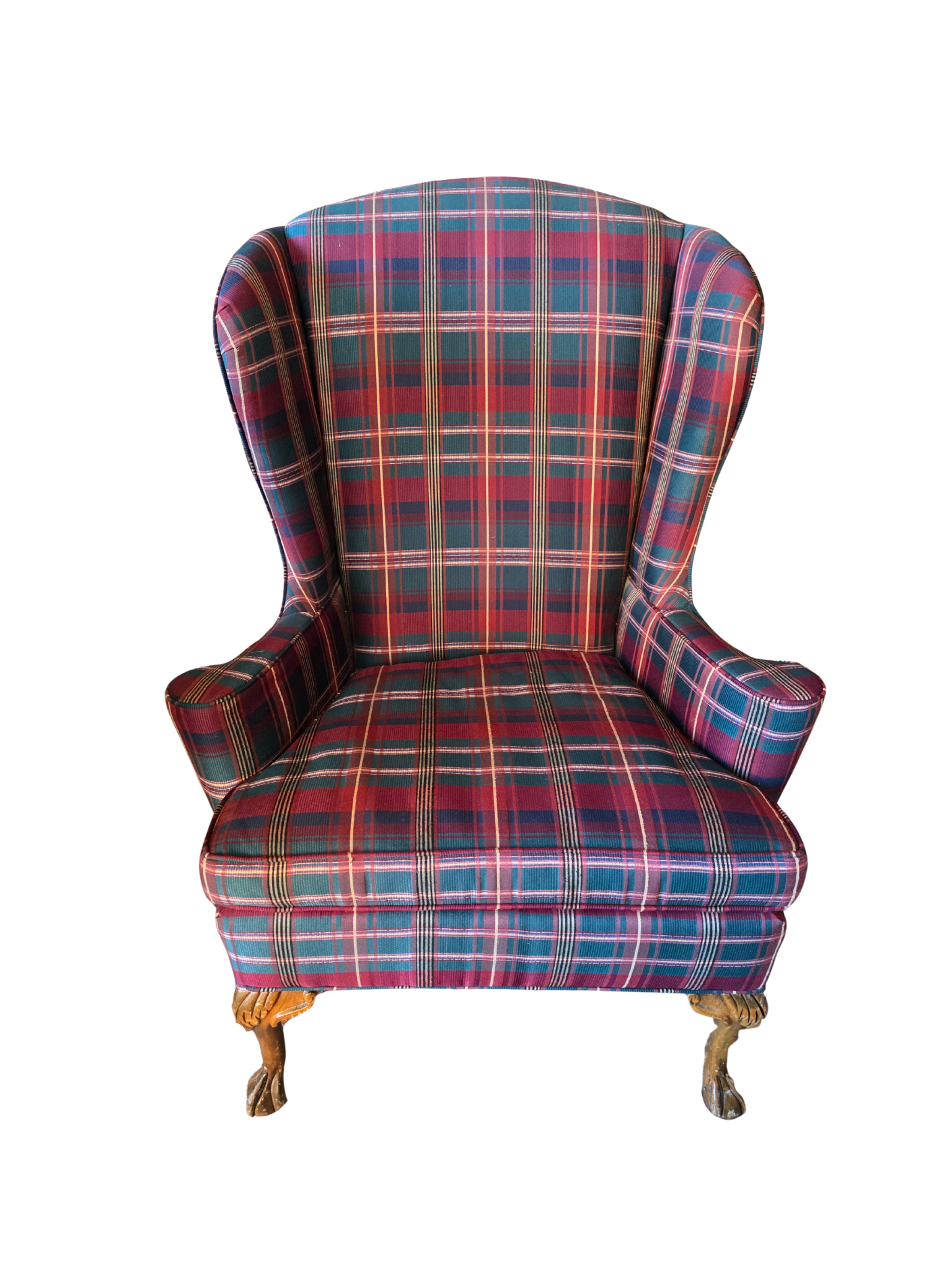 Ralph Lauren plaid style Chair