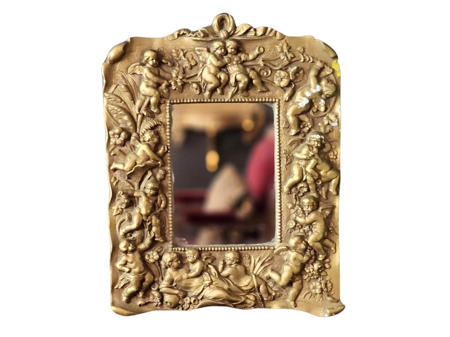 Ornate Mirror- Putti Mirror