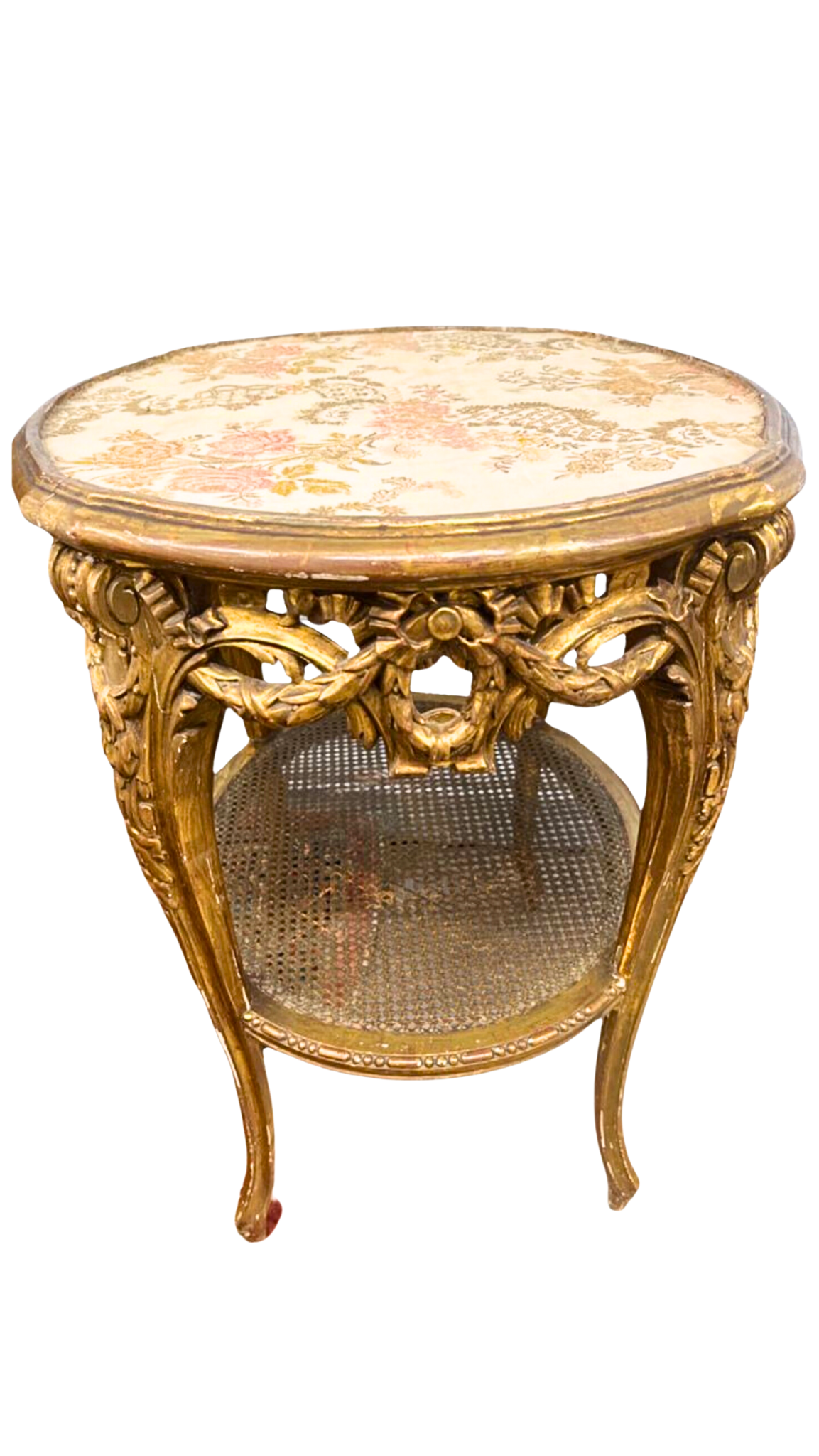 French Antique Occasional table Side Table in Louis XV style