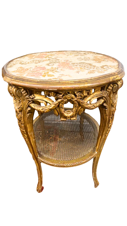 French Antique Occasional table Side Table in Louis XV style