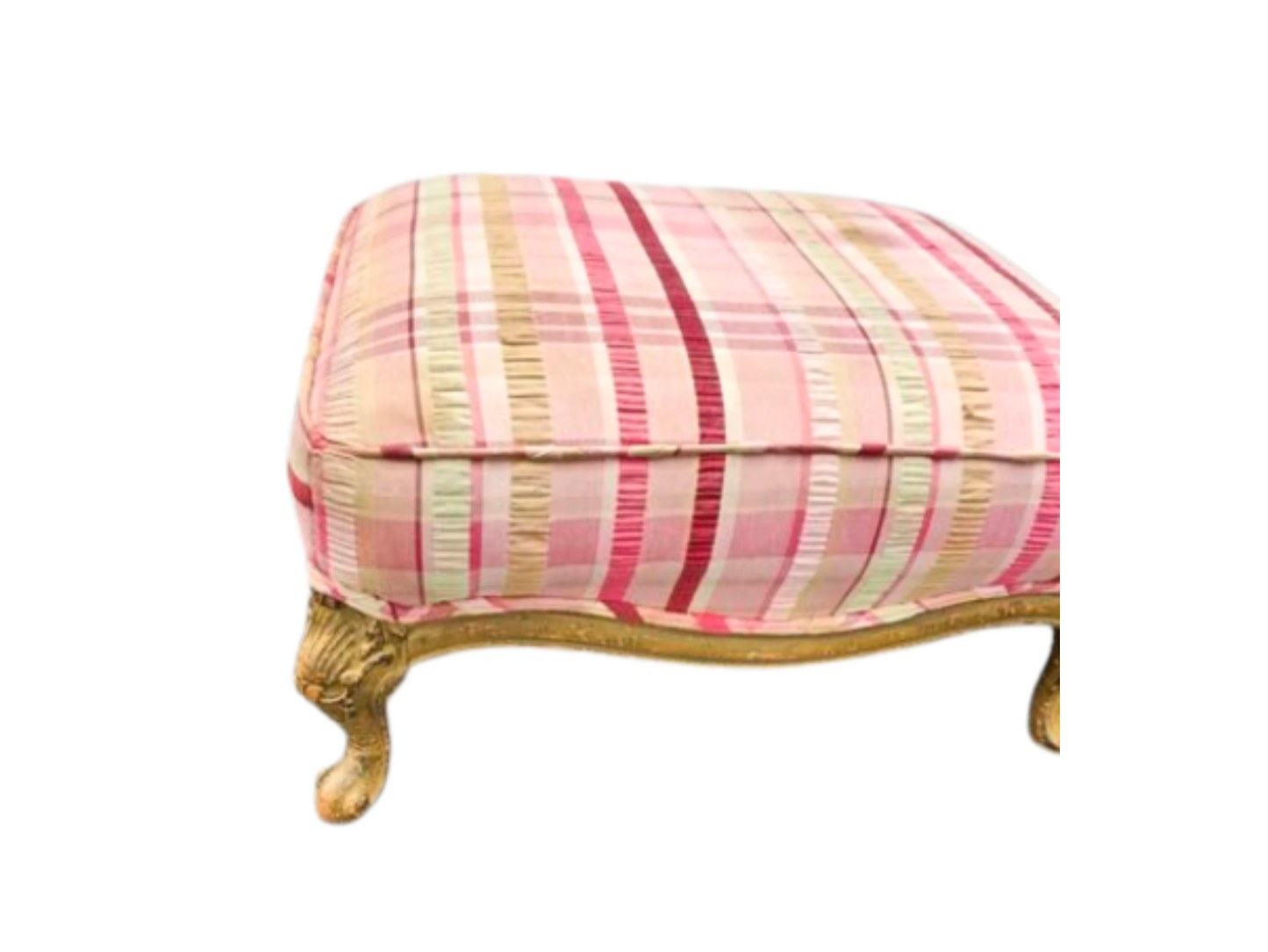 Vintage French Country Foot Stool | French Country Foot Rest