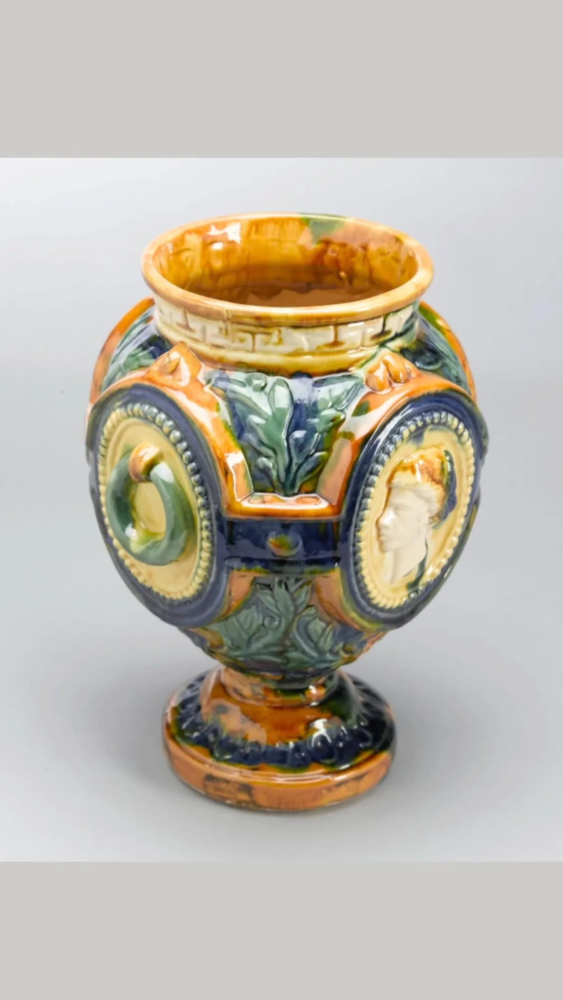 Majolica Vase