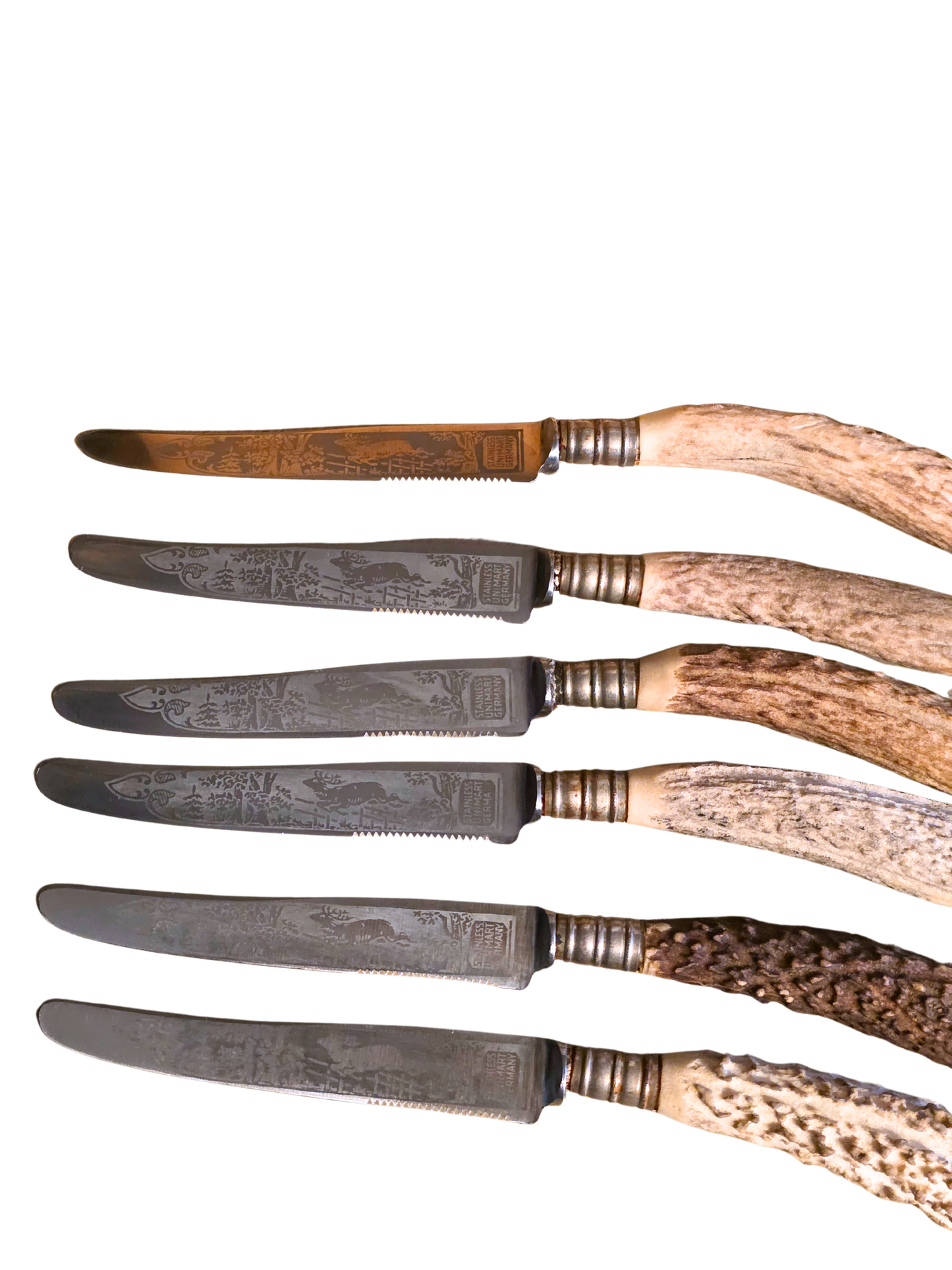 Stag-handle knives