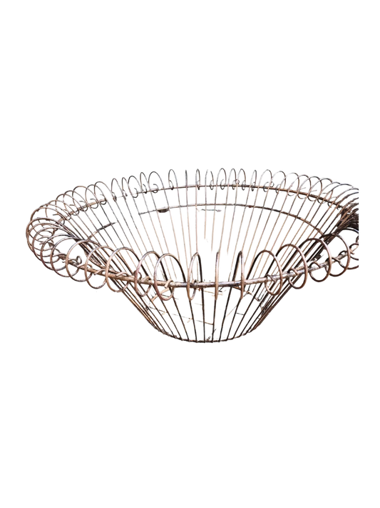 Large Wire Planter | Georgian wire planter | Vintage wire planter | French style wire planter